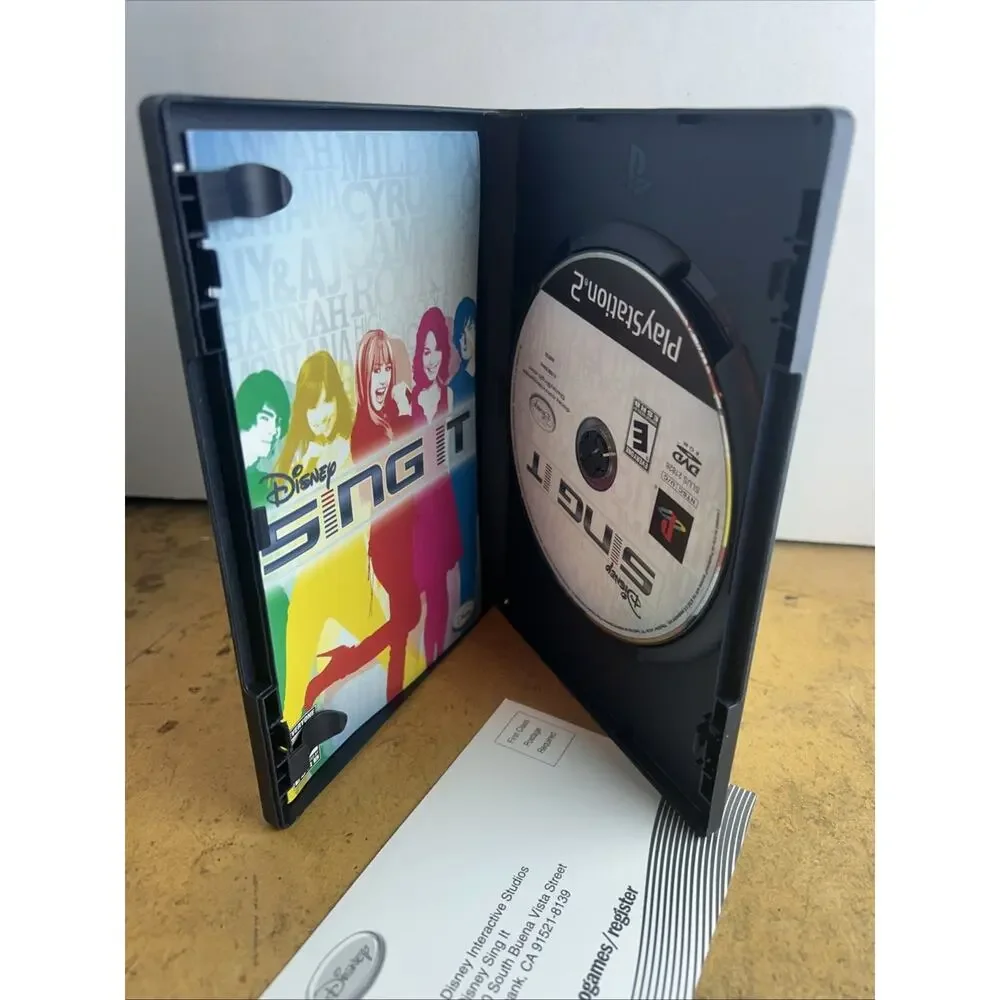 Disney Sing It PS2 PlayStation 2 Karaoke Music Game 2008